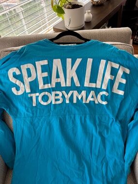 Toby Mac Christian Music Speak Life Vintage J.America Spirit Jersey XL Concert